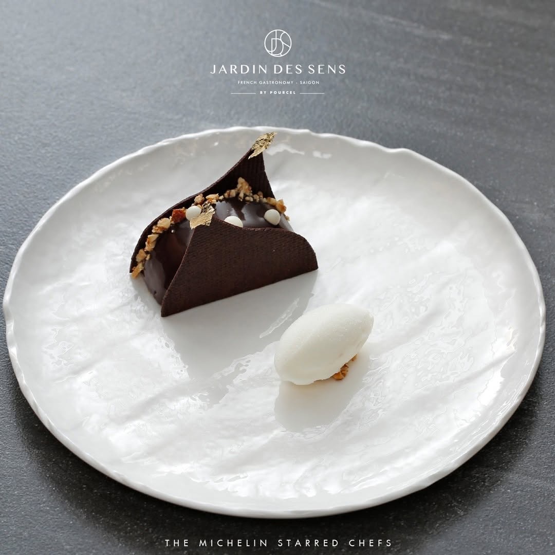 Signature Dessert at Jardin Des Sens