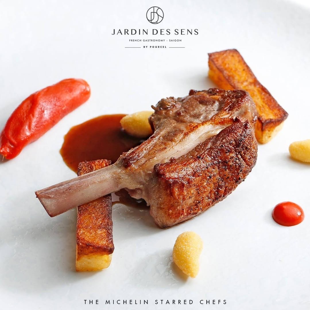 Signature Dessert at Jardin Des Sens